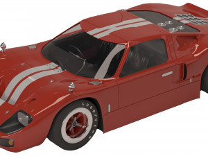 GT 40 3D Model