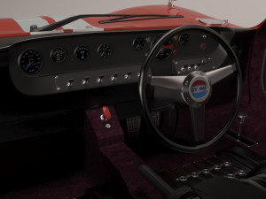 GT 40 3D Model