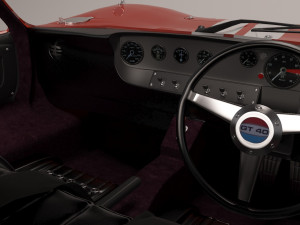 GT 40 3D Model