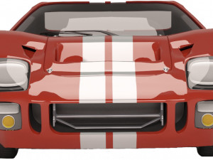 GT 40 3D Model