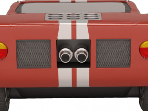 GT 40 3D Model