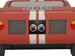 GT 40 3D Model
