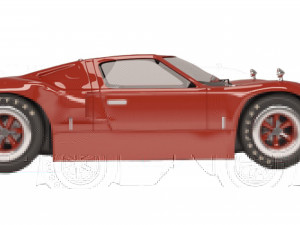 GT 40 3D Model