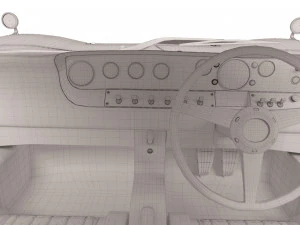 GT 40 3D Model