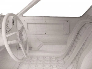 GT 40 3D Model