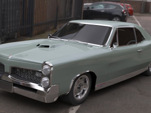 Pontiac-GTO 1967 3D 模型