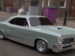 Pontiac-GTO 1967 3D 模型