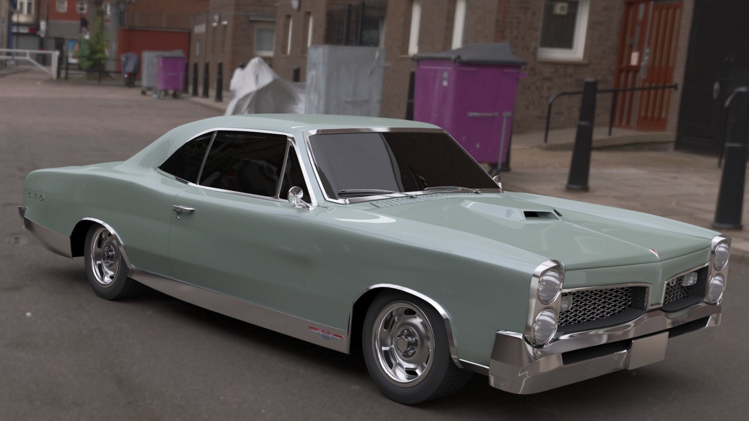 Pontiac GTO 1967 РѕР±РѕРё