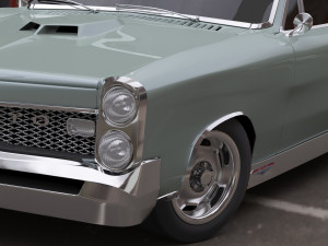 Pontiac-GTO 1967 3D 模型