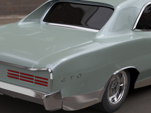 Pontiac-GTO 1967 3D 模型