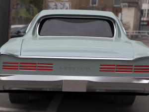 Pontiac-GTO 1967 3D 模型