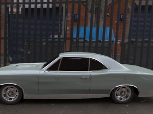 Pontiac-GTO 1967 3D 模型