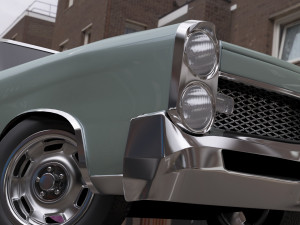 Pontiac-GTO 1967 3D 模型