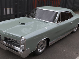 Pontiac-GTO 1967 3D 模型