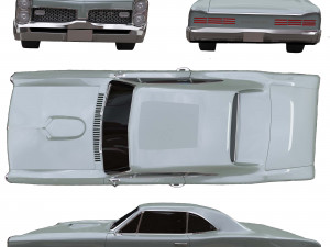 Pontiac-GTO 1967 3D 模型
