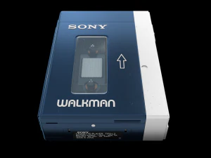 walkman sony tps-12 3D Model