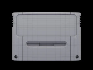 super nintendo entertainment system 3D Model