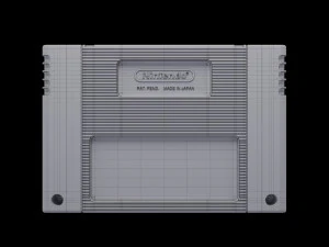super nintendo entertainment system 3D Model
