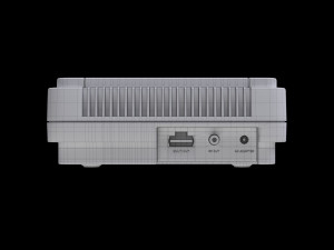 super nintendo entertainment system 3D Model