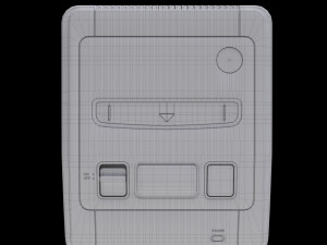 super nintendo entertainment system 3D Model