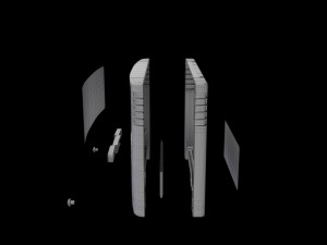 super nintendo cartridge 3D Model