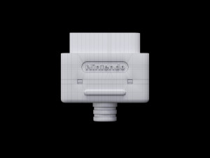 super nintendo controller Modelo 3D