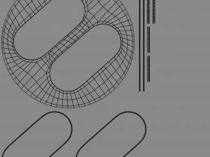 super nintendo controller 3D Model