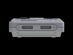 super nintendo console 3D 모델