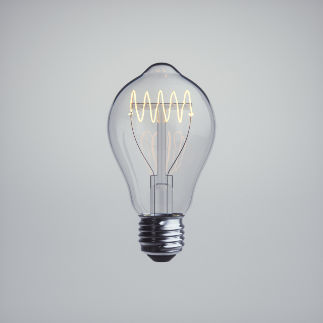 light bulb 05 3D Model .c4d .max .obj .3ds .fbx .stl .blend 