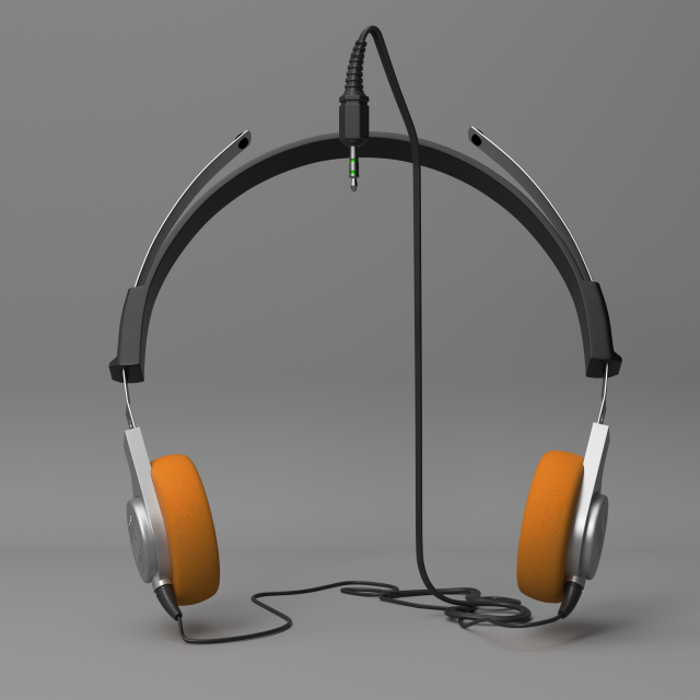 Sony Headphone Modelo 3D .c4d .max .obj .3ds .fbx .stl .blend 