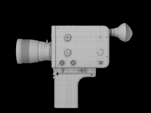 Braun Nizo S800 Modello 3D