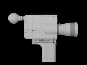 Braun Nizo S800 Modello 3D