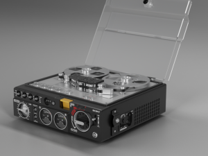 Sony TC 510 - Tape Recorder Modelo 3D