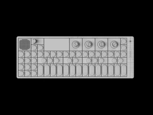 Teenage Engineering OP-1 Portable Synthesizer 3D Model