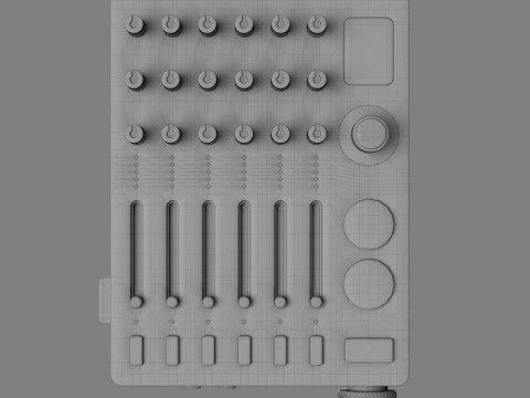 Teenage Engineering TX-6 3D Model