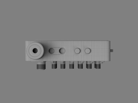Teenage Engineering TX-6 Modello 3D