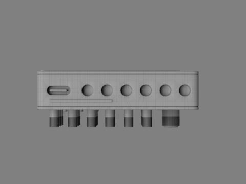 Teenage Engineering TX-6 Modello 3D