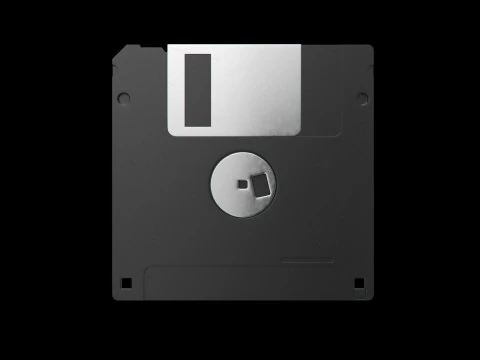 Floppy Disk 3D Model