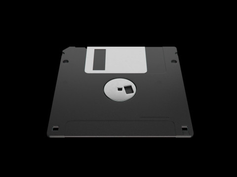 Floppy Disk 3D Model