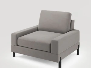 grey chair habitat 3D Model