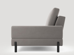 grey chair habitat 3D Model