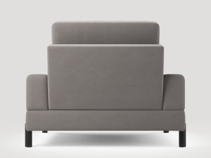 grey chair habitat 3D Model