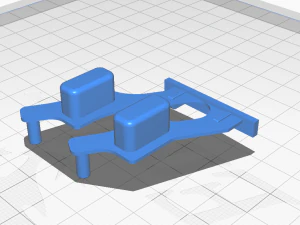 惠而浦 aws 61011 启动暂停按钮 3D 打印模型