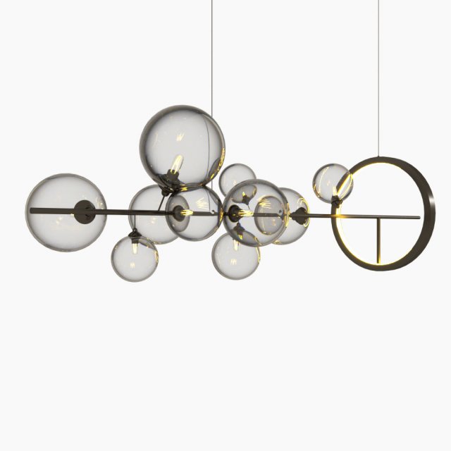 Bubble hanglamp Modello 3D .c4d .max .obj .3ds .fbx .stl .blend 