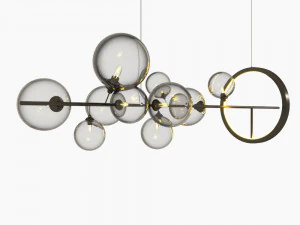 Bubbel hanglamp 3D Model