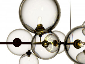 Bubble hanglamp Modello 3D