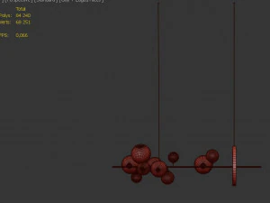 Bubbel hanglamp 3D Model