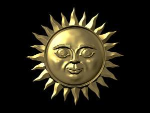 sun 3D Модель