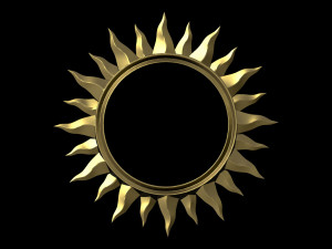 sun 3D Model