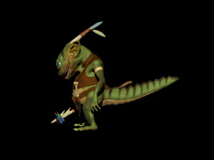 zyabra character 3D Model